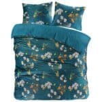 Papillon Parrot Velvet Dekbedovertrek Groen - Tweepersoons 200x200/220 cm - Velvet