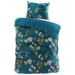 Papillon Parrot Velvet Dekbedovertrek Groen - Eenpersoons 140x200/220 cm - Velvet