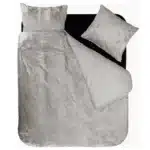 Dreamhouse Dekbedovertrek Velvet Crystal Zand - Eenpersoons 140x200/220cm - Super Zacht