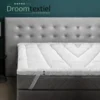 Droomtextiel 3D Air Basic Topmatras - Topdekmatras - Topper Matras - Matrastopper - 140 x 200 cm Tweepersoons