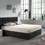 Droomtextiel Dubbel Jersey Hoeslaken Crème Eenpersoons 90x220 cm - 100% Katoen - Hoge Hoek - Heerlijk Zacht - Strijkvrij - Rondom elastiek - Stretch - Dubbel Dikke Kwaliteit -