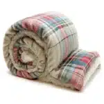 Unique living Plaid Larsson Zand 150 x 200 cm - Fleece Deken