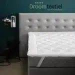 Droomtextiel Topmatras Oplegmatras - Lits-Jumeaux 180 x 200 cm - Matrastopper - Topper Matras - Doorgestikt - Aloë Vera touchlaag - Anti-allergisch - Anti-huisstofmijt -Anti allergeen - Perfecte pasvorm