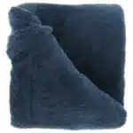 Unique living Plaid Justin Donker Blauw 150 x 200 cm