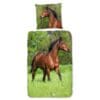 Good Morning Kinderdekbedovertrek Running Horse 140x200/220 cm - 100% Katoen