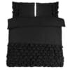 Dreamhouse Cyprus Dekbedovertrek Zwart Eenpersoons 140X200/220 cm