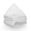 Droomtextiel Luxe Percale Katoen Dekbed Eenpersoons 140x200 cm - All Season Katoen Dekbed - Antiallergisch - Heerlijk Zacht