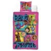 Lego Dekbedovertrek Squad - 140x200 - 100% Katoen - Roze - Dekbedovertrek kinderen