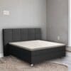 Droomtextiel Topper Hoeslaken - Katoen Satijn 90x220 cm - Crème
