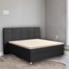 Droomtextiel Topper Hoeslaken - Katoen Satijn 180x220 cm - Zand