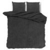 Droomtextiel Teddy Rib Dekbedovertrek Beige - 200x200/220 cm