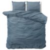 Dreamhouse Dekbedovertrek Stone Washed Blauw - 200x200/220 cm
