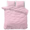Dreamhouse Dekbedovertrek Stone Washed Roze - 240x200/220 cm