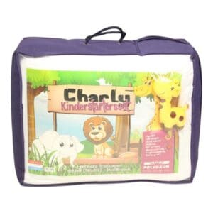 Charly kinder beddengoed set met dierenprint.