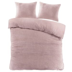 Roze dekbedovertrek set met kussens