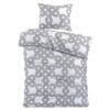 Papillon Dekbedovertrek Tijn Grijs - 140x200/220 cm