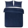 Papillon Dekbedovertrek Hotellinnen Navy - 140x200/220 cm - Katoen Satijn