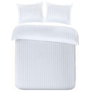 Papillon Dekbedovertrek Hotellinnen Wit - 240x200/220 cm - Katoen Satijn