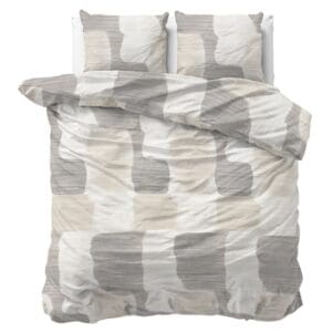 Sleeptime Dune Dekbedovertrek Grijs - 240x200/220 cm