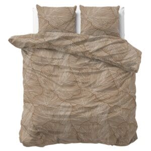 Sleeptime Amber Dekbedovertrek Bruin - 240x200/220 cm