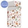 Good Morning Kinderdekbedovertrek Flanel - Dieren - 140x200/220 cm