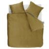Ambiante Velvety Dekbedovertrek Oker 240x200/220 cm