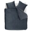 Ambiante Velvety Dekbedovertrek Blauw 240x200/220 cm