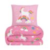 Pure Kinderdekbed Zonder Overtrek Eenhoorn - 140x200 cm