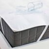 Droomtextiel Matrasbeschermer Waterdicht Plateau - 180x220 cm - Incontinentie Molton - Antibacterieel - Hoogwaardige kwaliteit