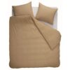 Beddinghouse Frost Flannel Dekbedovertrek Goud - 240x200/220 cm
