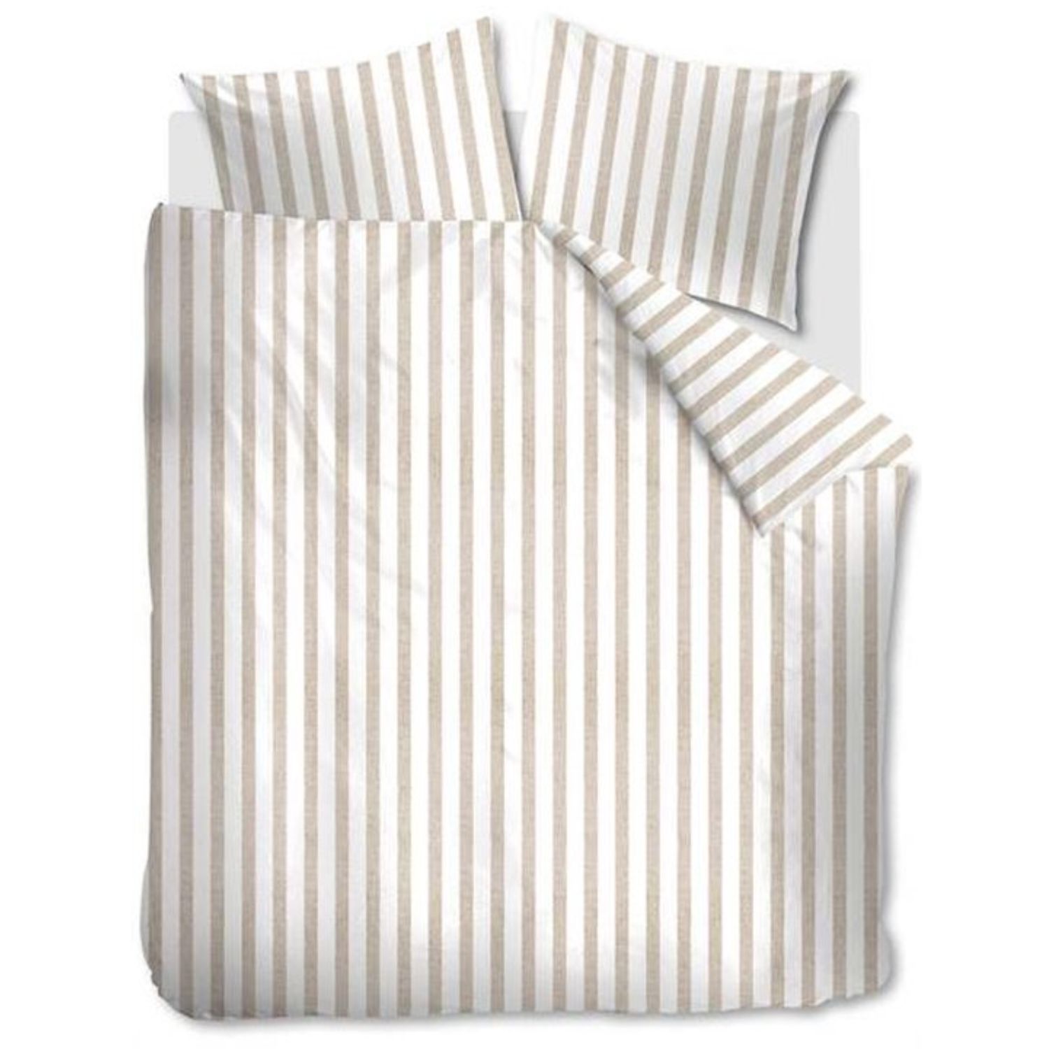 Ambiante Ally Dekbedovertrek - 200x200/220 cm - Zand