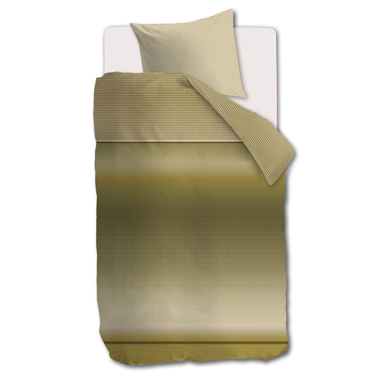 Beddinghouse Jenn Dekbedovertrek - 140x200/220 cm - Groen