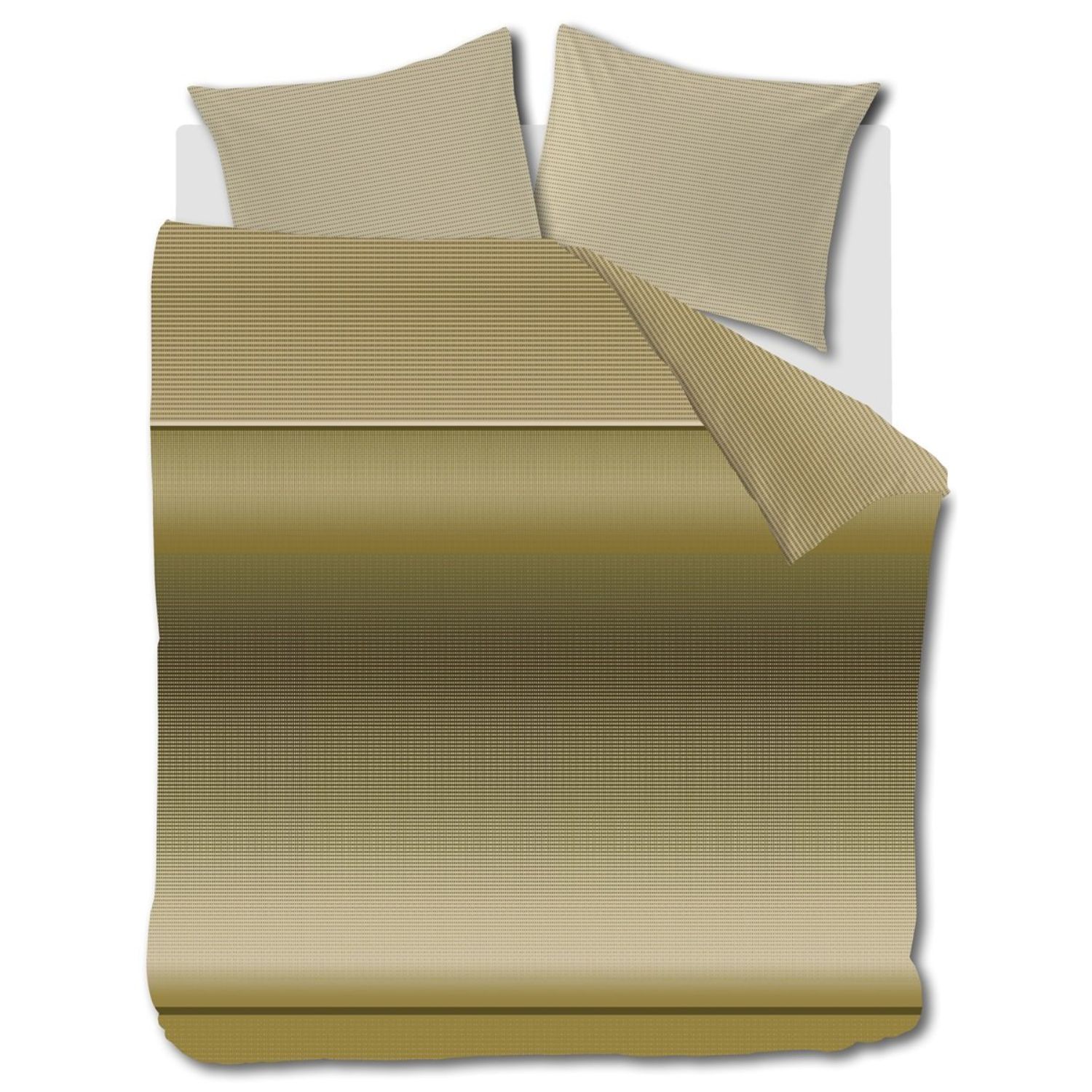 Beddinghouse Jenn Dekbedovertrek - 260x200/220 cm - Groen