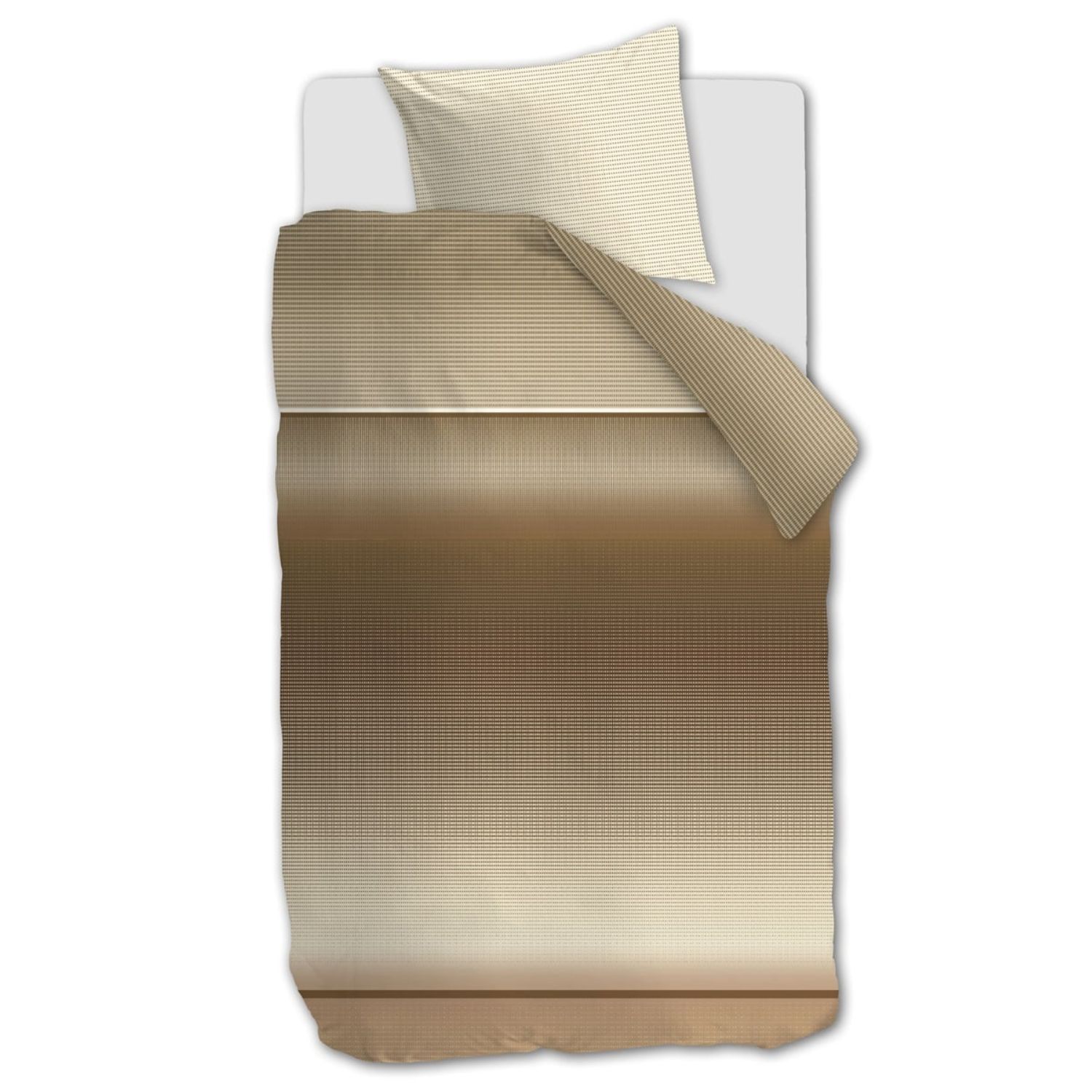 Beddinghouse Jenn Dekbedovertrek - 140x200/220 cm - Bruin