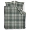 Rivièra Maison Dekbedovertrek Tartan Check - 200 x 200/220 - Groen