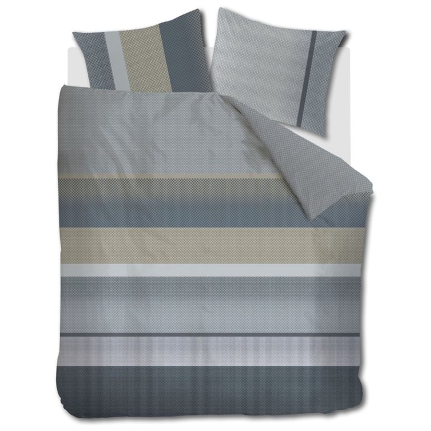 Beddinghouse Marthe Dekbedovertrek Blauw - 260x200/220 cm