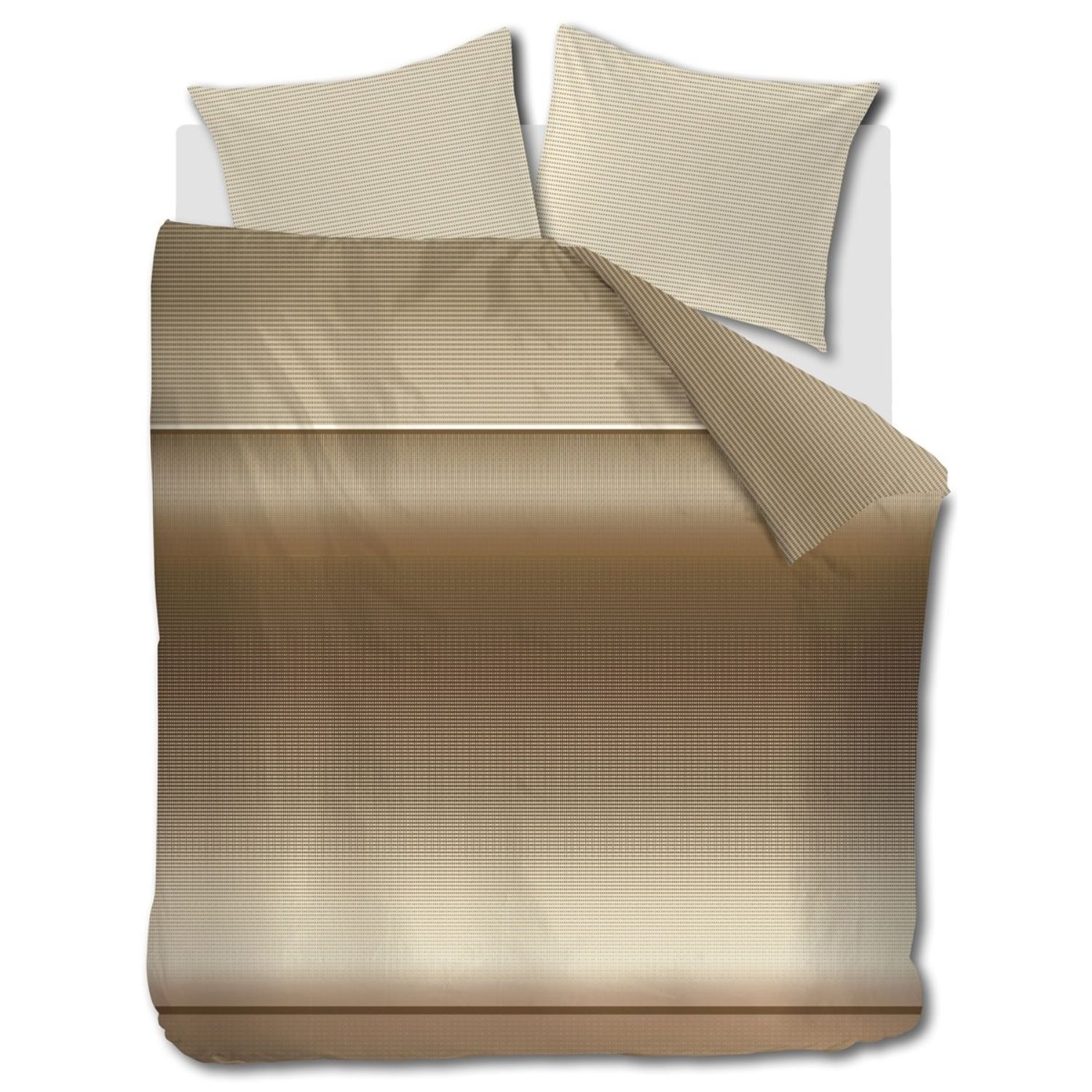 Beddinghouse Jenn Dekbedovertrek - 240x200/220 cm - Bruin