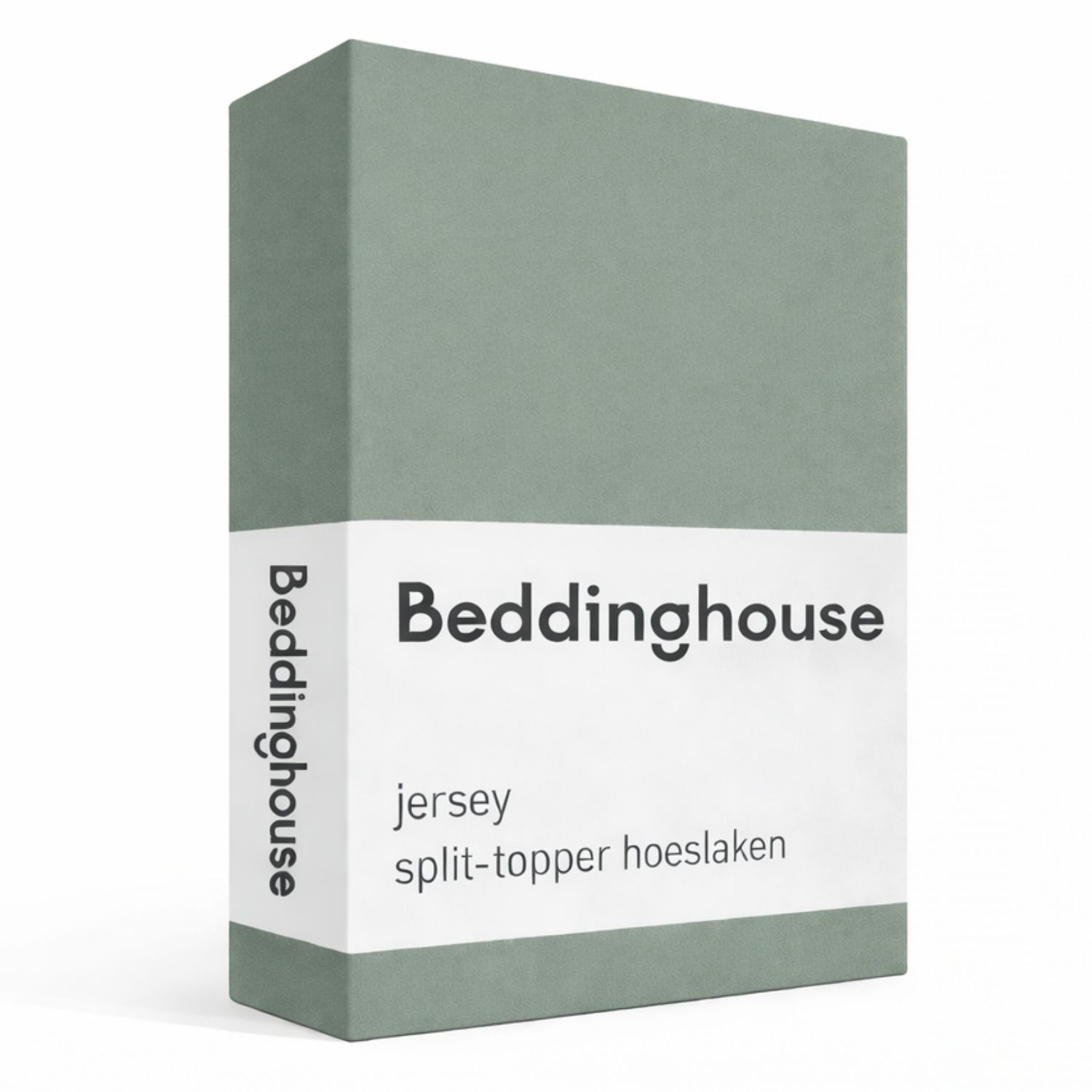 Beddinghouse Jersey Splittopper Hoeslaken - 180 x 200/220 cm - Groen