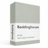 Beddinghouse Jersey Splittopper Hoeslaken - 180 x 200/220 cm - Grijs/Groen