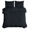 Dreamhouse Salvador Dekbedovertrek 240x220/220 cm - Zwart