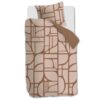 VTWonen Bold Shapes dekbedovertrek - 140x200/220 cm - Zachtroze