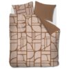 VTWonen Bold Shapes dekbedovertrek - 200x200/220 cm - Zachtroze