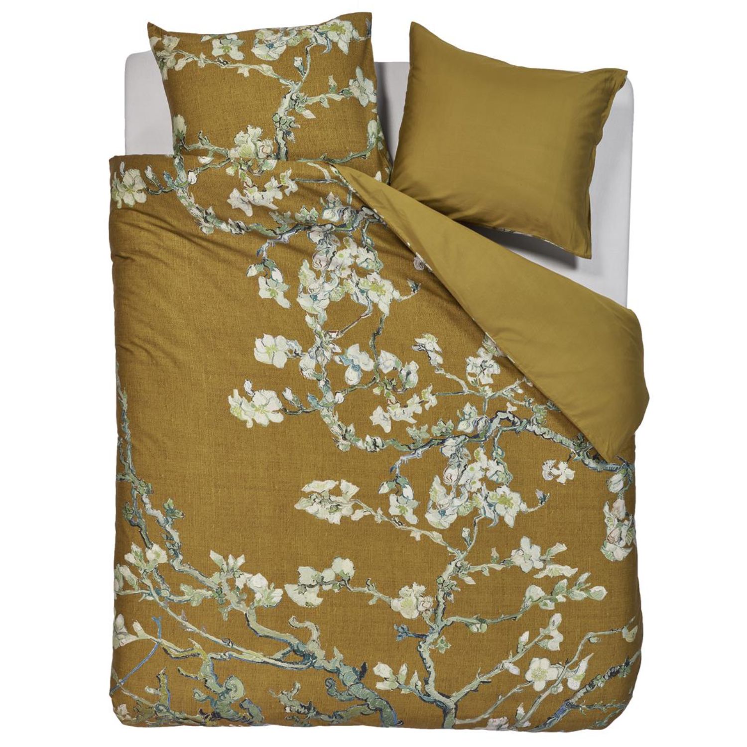 Beddinghouse Van Gogh Blossoming Dekbedovertrek 260x200/220 cm - Oker