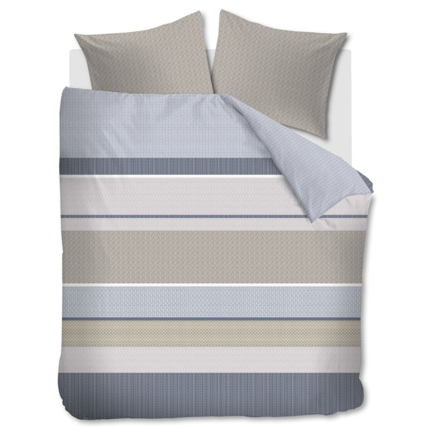 Beddinghouse Hilde Dekbedovertrek 260x200/220 cm - Blauw