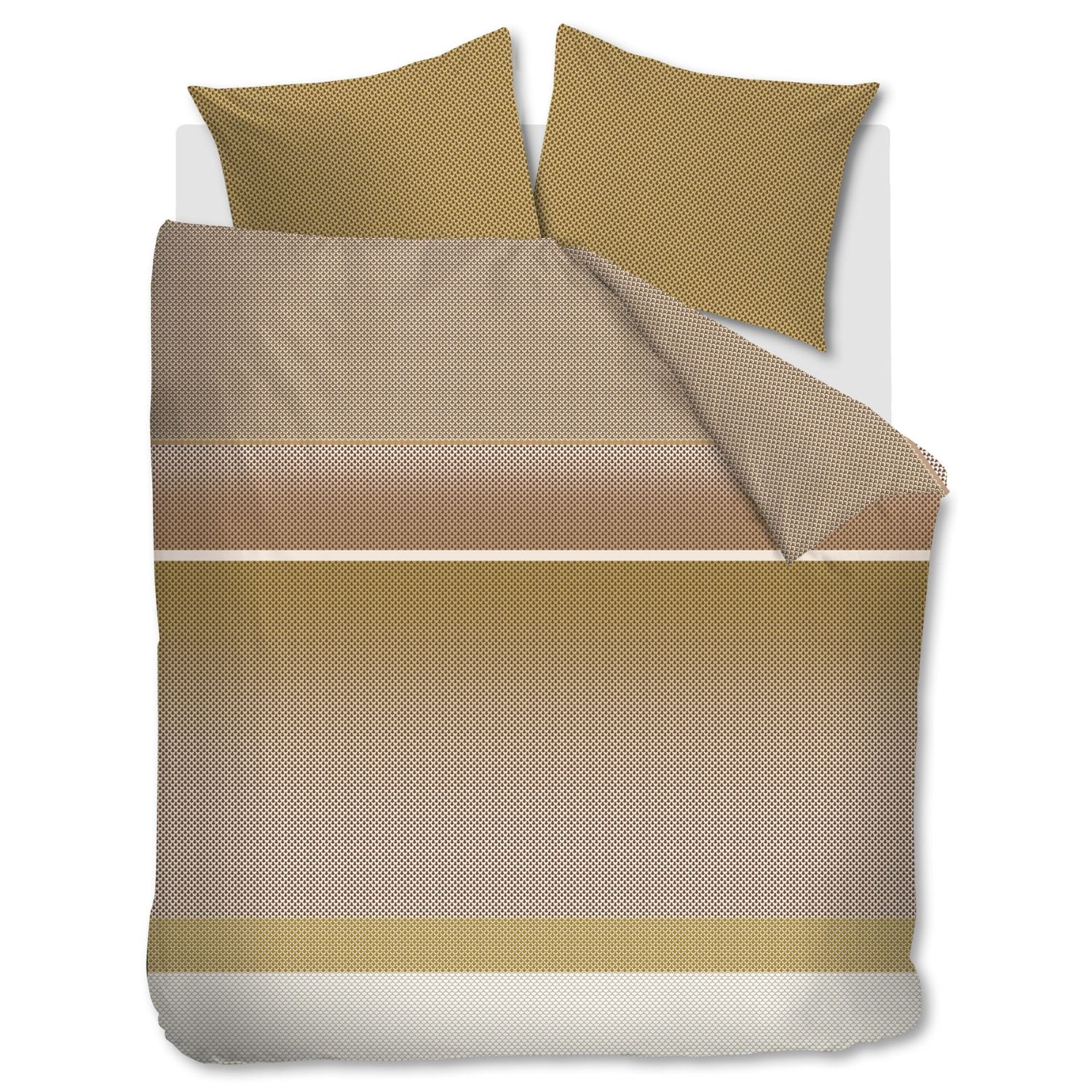 Beddinghouse Elvi Dekbedovertrek 260x200/220 cm - Gold