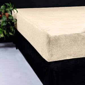 Sleeps Zachte Teddy Fleece Hoeslaken Taupe - 140 x 200 cm - Heerlijk Zacht