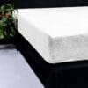 Sleeps Zachte Teddy Fleece Hoeslaken Wit - 160 x 200 cm - Heerlijk Zacht