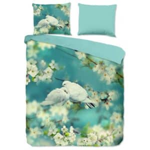 Good morning Dekbedovertrek Loving Lits-Jumeaux 240x200/220 cm - 100% Katoen